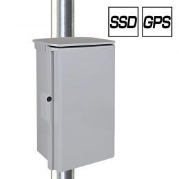 GPS自動時刻補正付 SSD記録型 POE 防犯録画機(4CH)