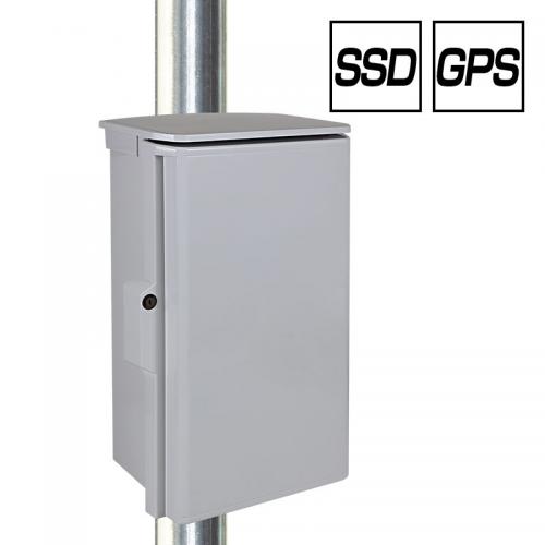 GPS自動時刻補正付 SSD記録型 POE 防犯録画機(4CH)