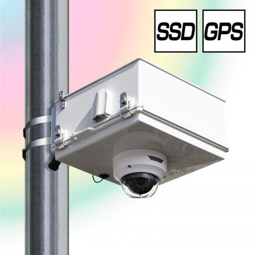 GPS自動時刻補正機能搭載 AI 24Hカラー 街頭防犯カメラ