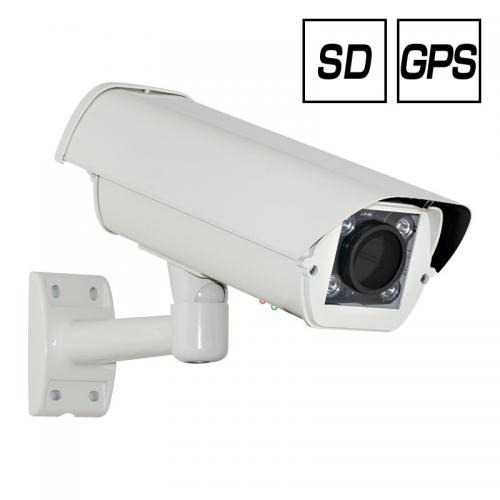 GPS自動時刻補正付 SDカード記録型 2.4MP 街頭防犯カメラ