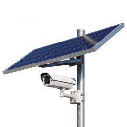 ソーラー式 GPS自動時刻補正機能付 不法投棄監視システム